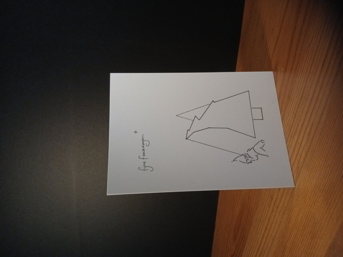 Wenskaart De Juiste Boom voorkant